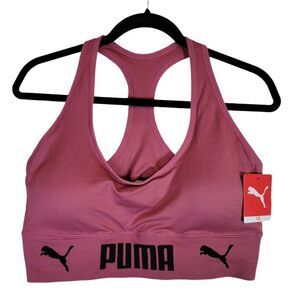 PUMA Low Support Seamless Sports Bra (Size 1X)